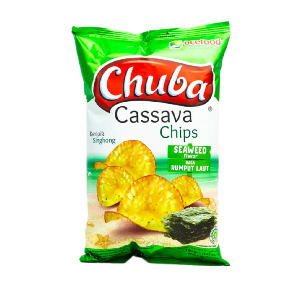 CHUBA Caasava Chips Seaweed Flavour 120g
