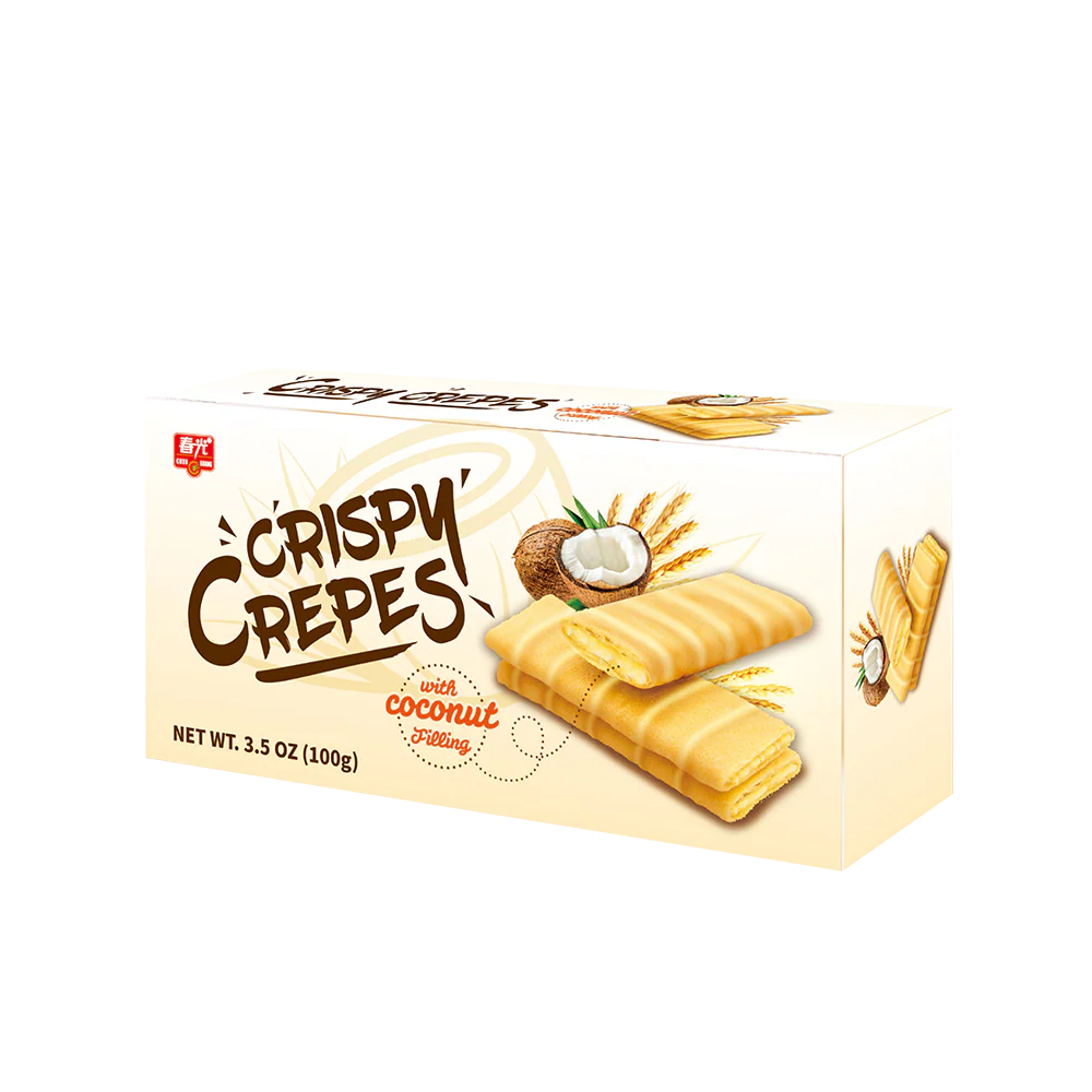 CHUNGUANG Crispy Crepes Coconut Filling 100g
