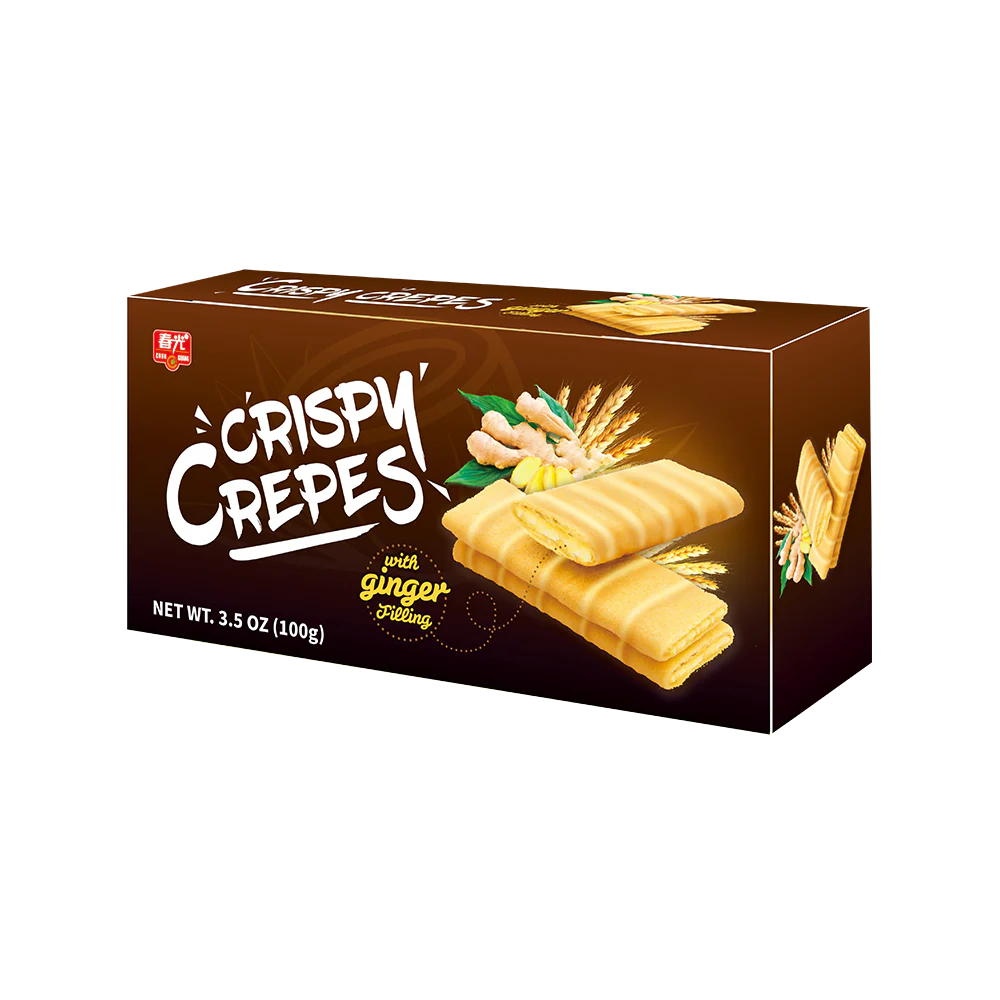 CHUNGUANG Crispy Crepes Ginger Filling 100g