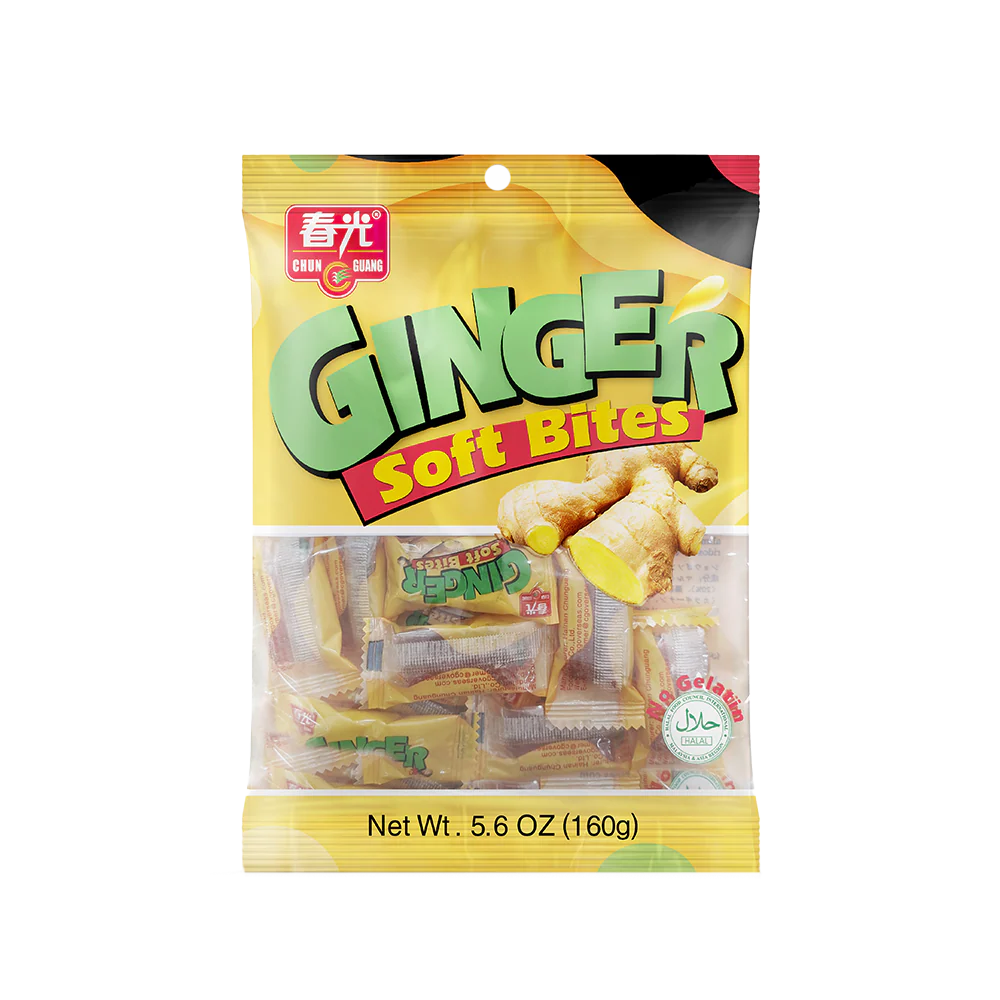 CHUNGUANG Ginger Soft Bites 160g