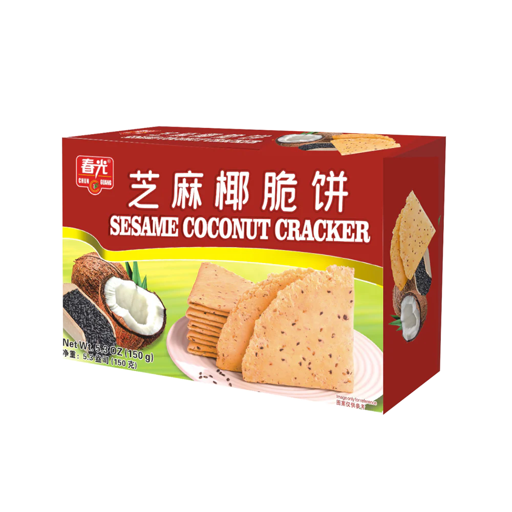 CHUNGUANG Sesame Coconut Cracker 150g