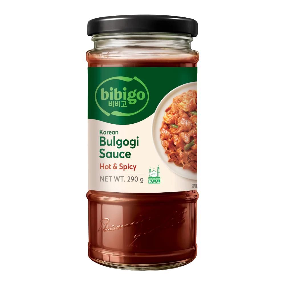 CJ BIBIGO Bulgogi Sauce Hot & Spicy 290g