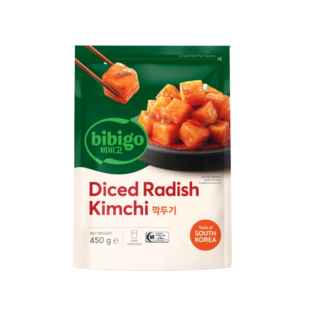 CJ BIBIGO Diced Radish Kimchi 450g (Chilled)