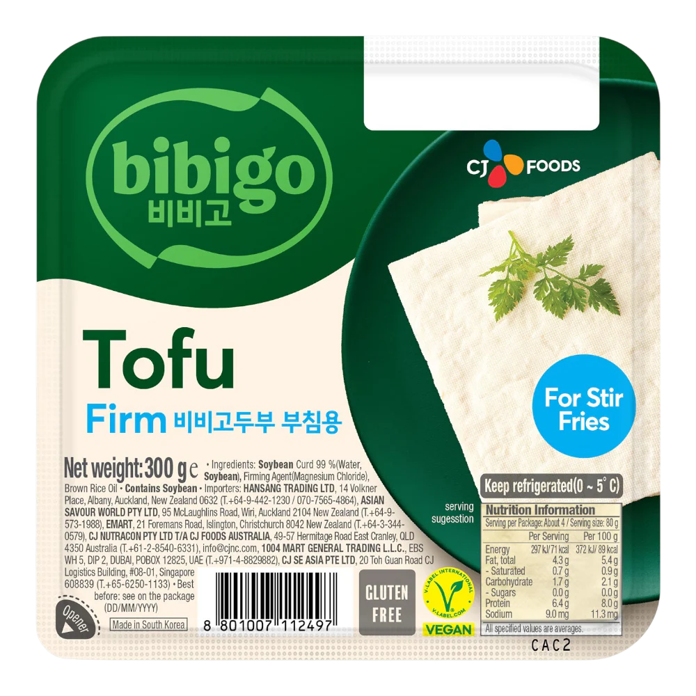 CJ BIBIGO Firm Tofu For Fried Dish 300g