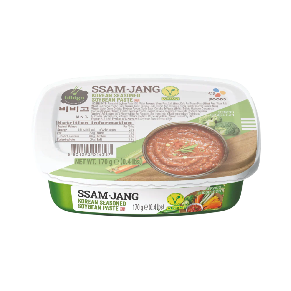 CJ BIBIGO Seasoned Soybean Paste ( Vegan ) 170g