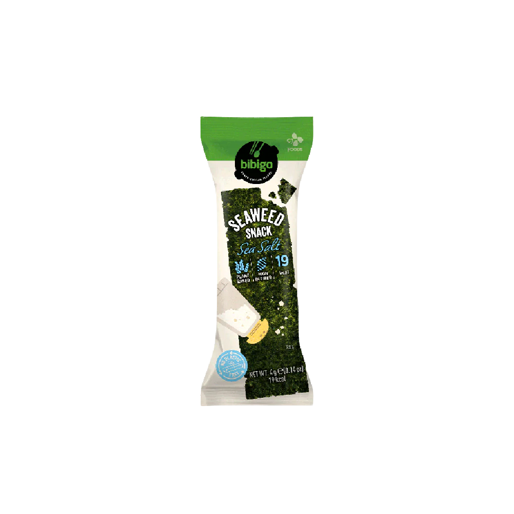 CJ BIBIGO Seaweed Snack Seasalt 4g (Case 36)