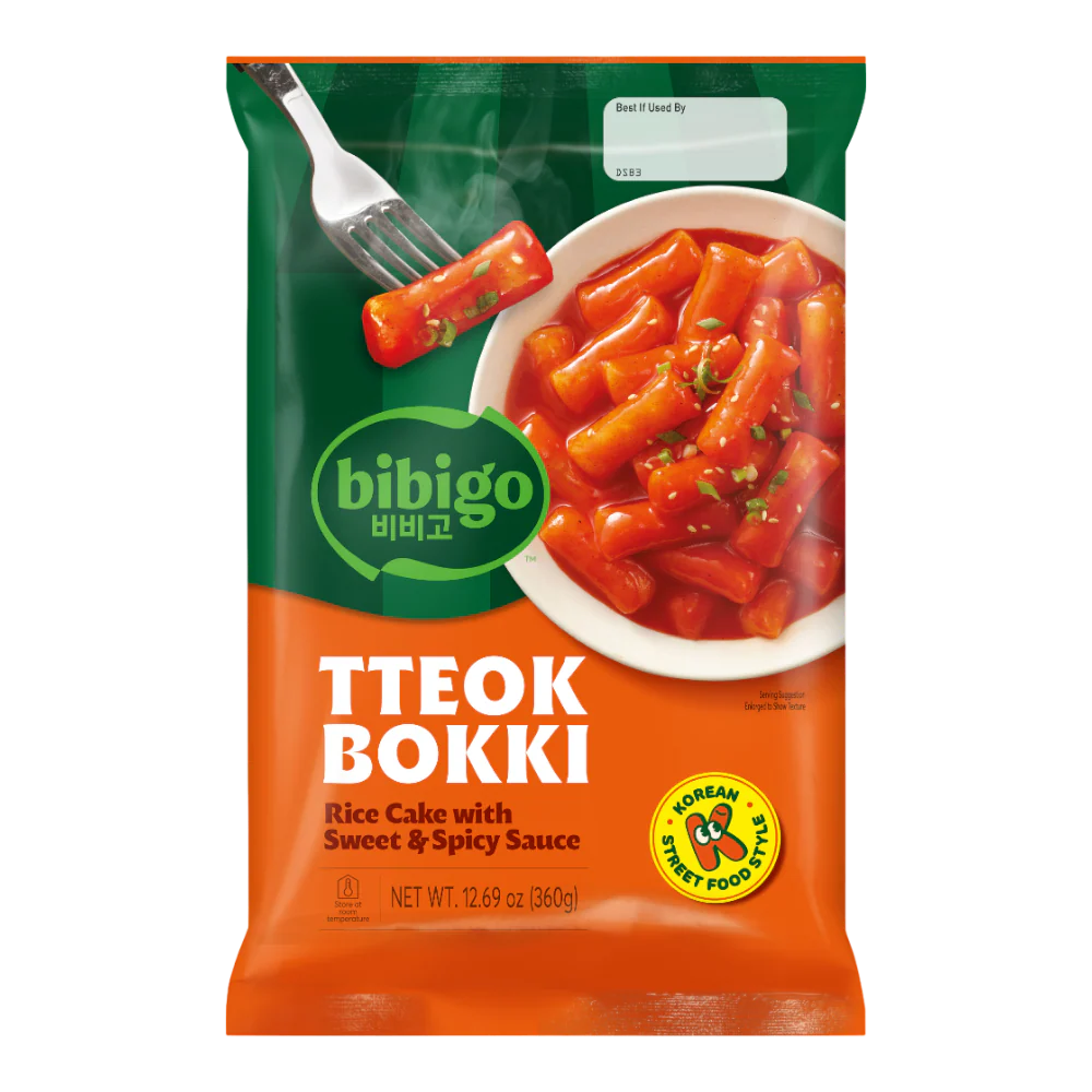 CJ BIBIGO Tokpokki Pouch Sweet & Spicy 360g (Case 12)