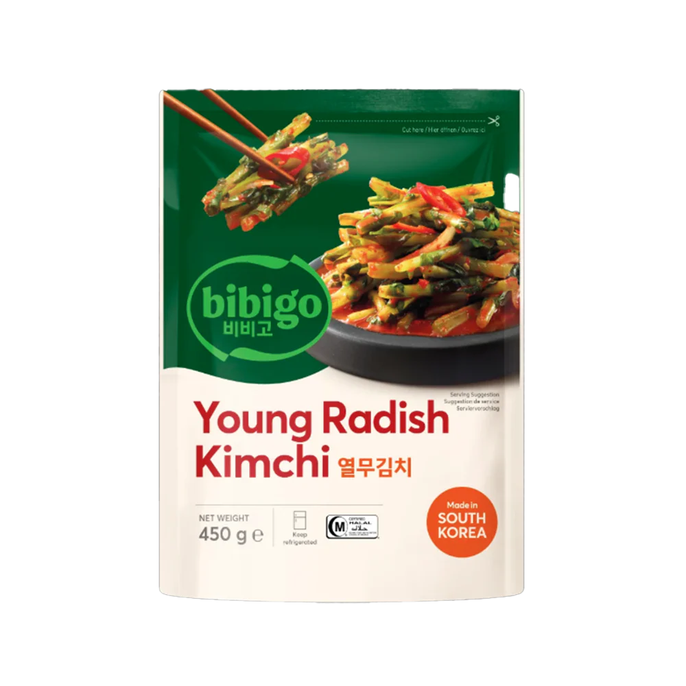 CJ BIBIGO Yeolmu Young Radish Kimchi 450g