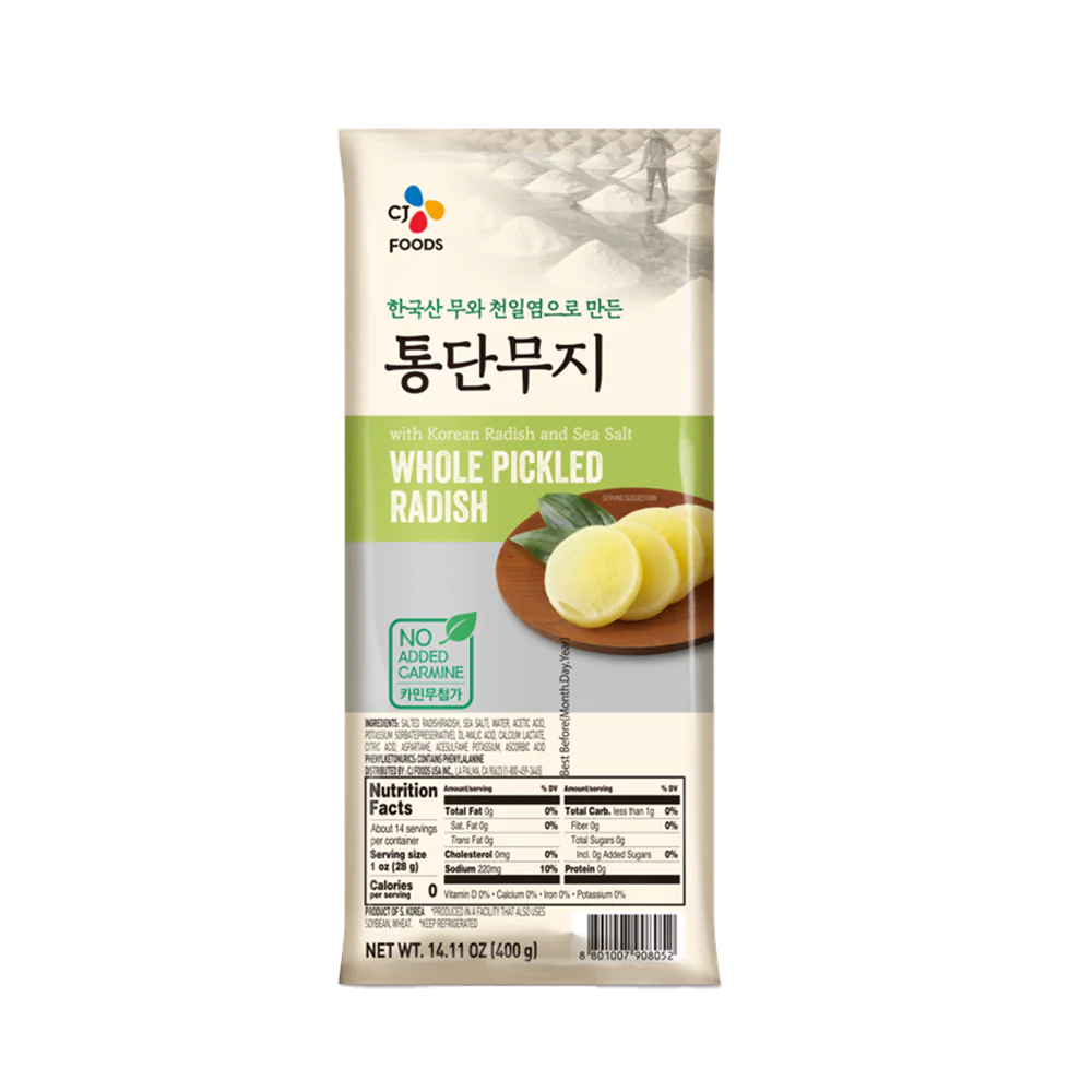 CJ Non-Sliced Pickled Radish 400g