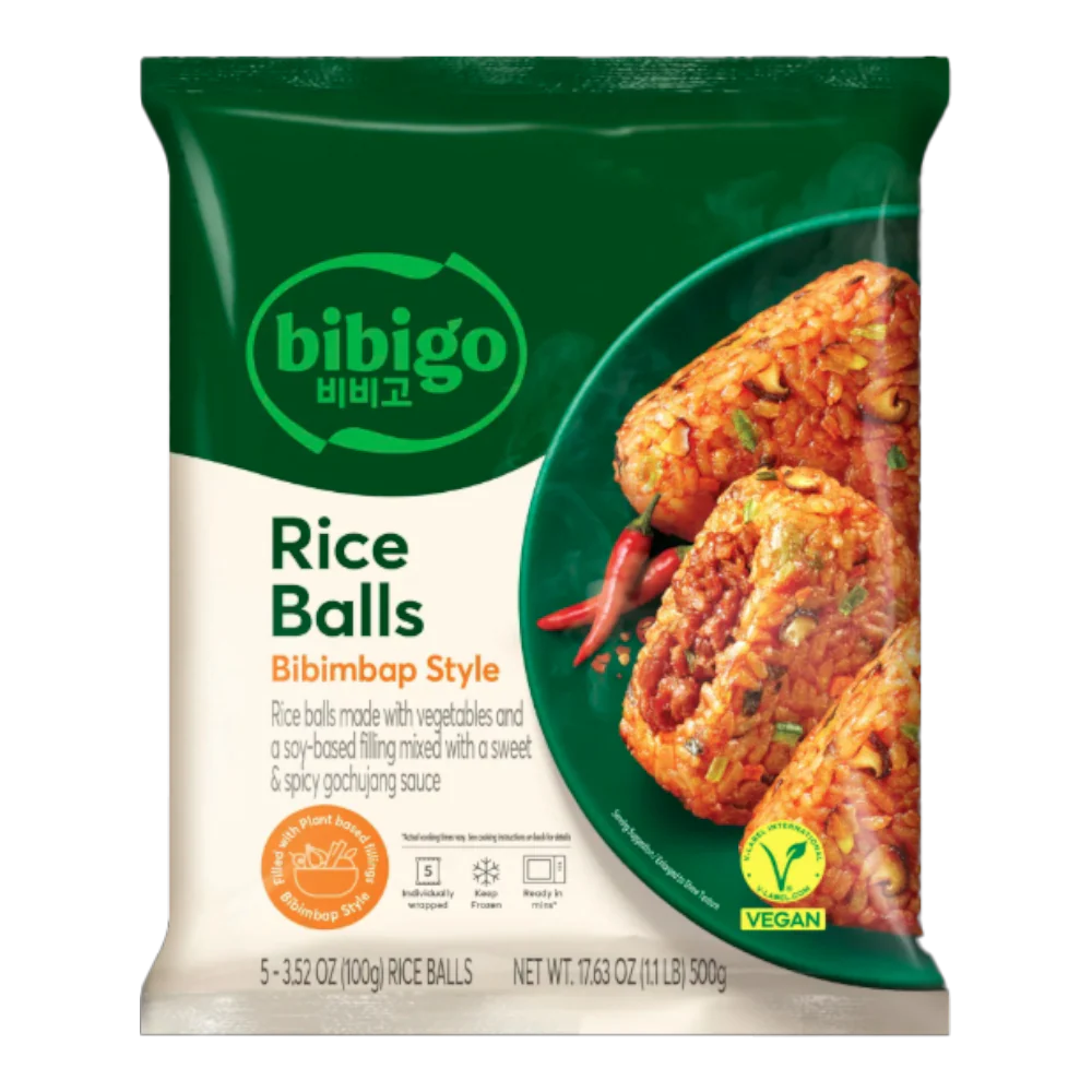 CJ Plant-based Rice Ball Bibimbap 500g (Frozen)
