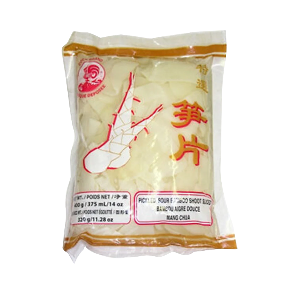 COCK BRAND Pickled Sour Bamboo Shoot Slice 400g