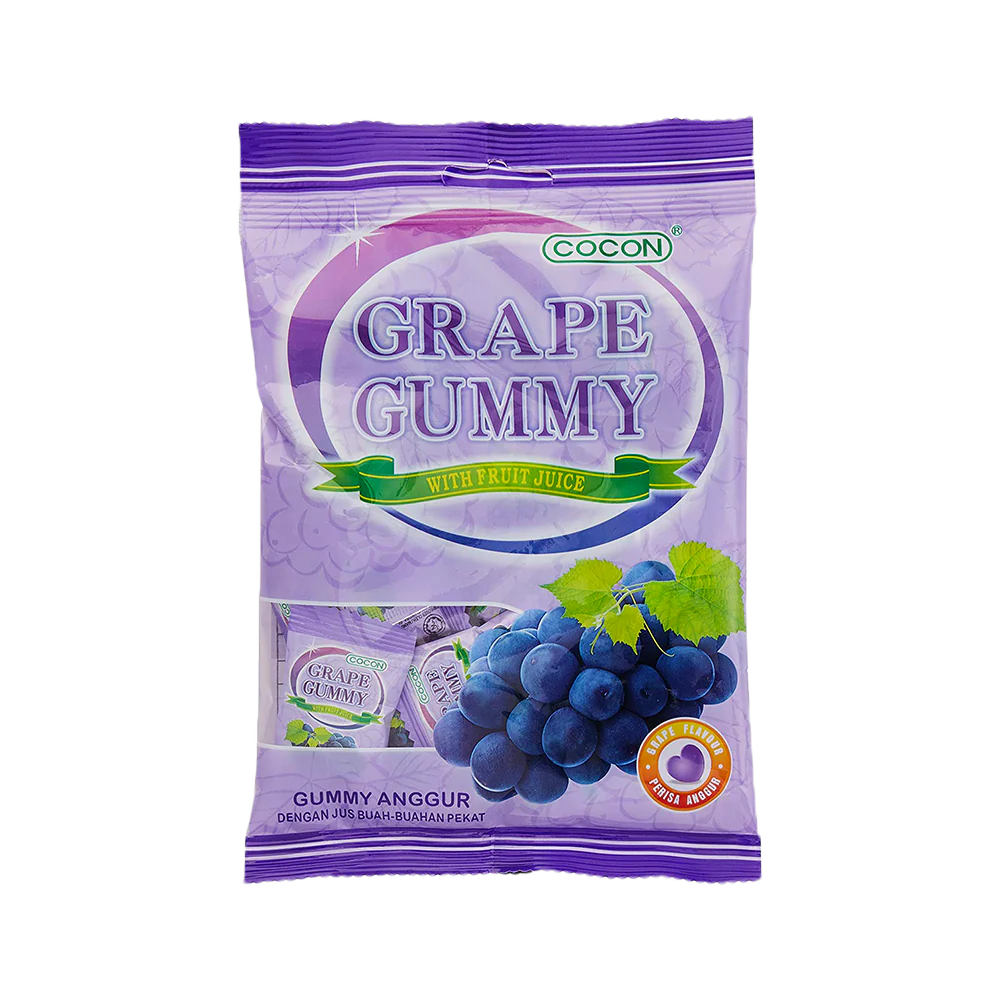 COCON Gummy Jelly Sweets - Grape 100g