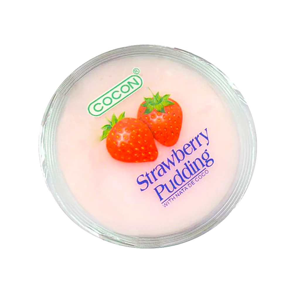 COCON Nata de Coco Pudding - Strawberry 6pcs x 80g