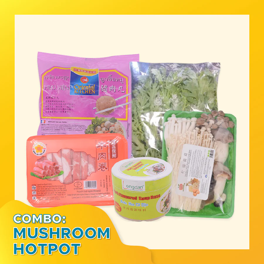 Combo Mushroom Hotpot (Frozen)