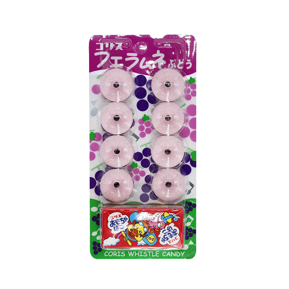 CORIS Whistle Ramune Candy Grape Flavour 22g