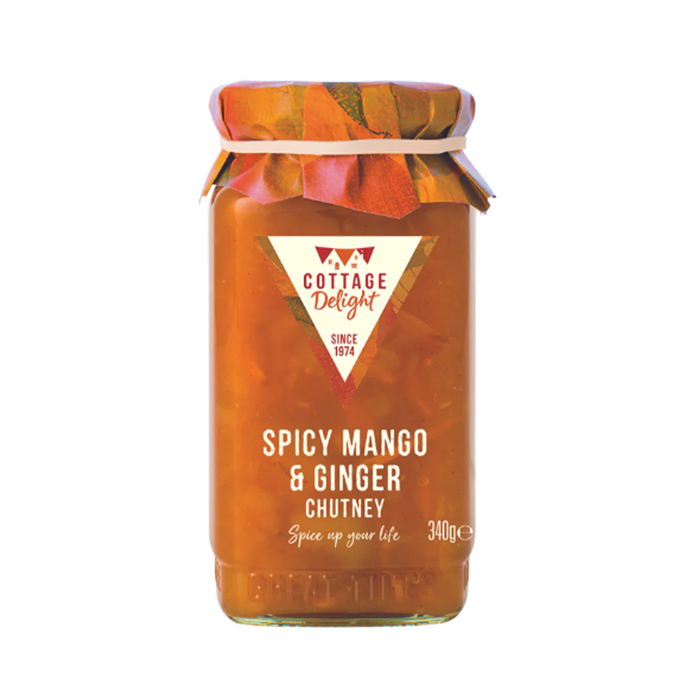 COTTAGE DELIGHT Spicy Mango & Ginger Chutney 340g