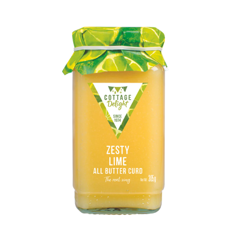 COTTAGE DELIGHT Zesty Lime All Butter Curd 305g