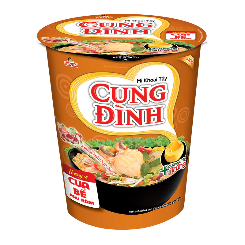Cung Dinh Crab With Laksa Cup 65g