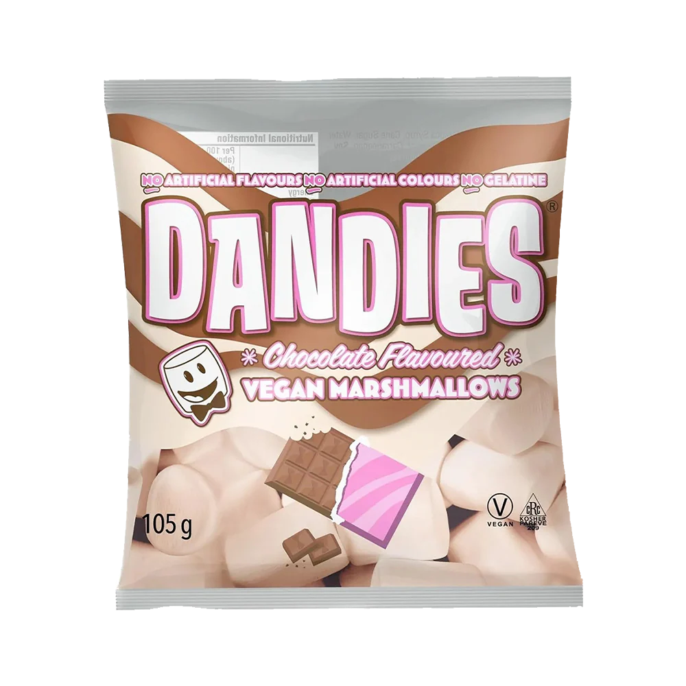 DANDIES Vegan Marshmallows Chocolate 105g