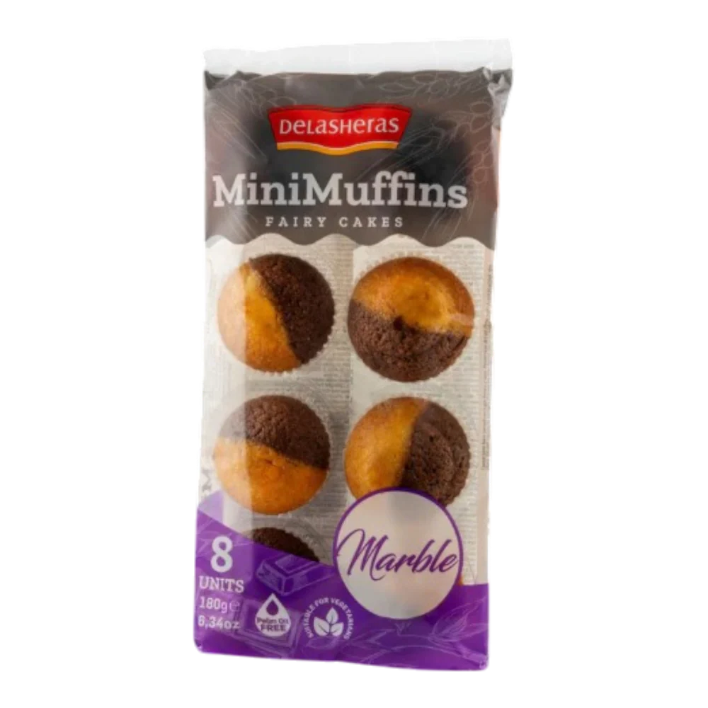 DELASHERAS Marble Fairy Cake 180g (Case 14)