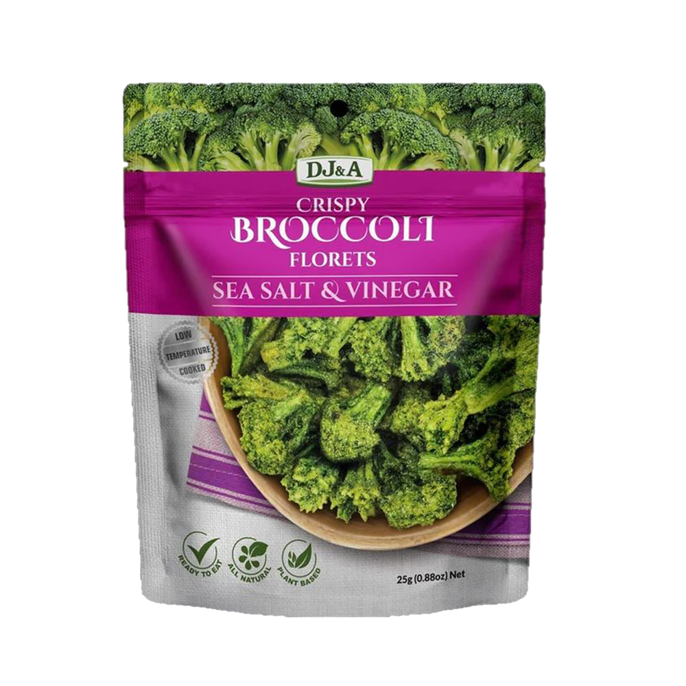 DJ & A Broccoli Florets Salt & Vinegar 25g