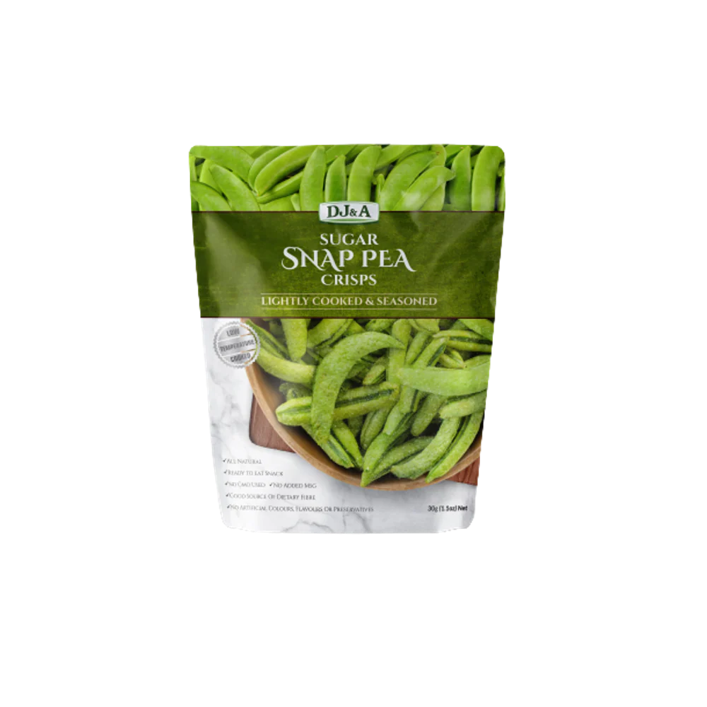 DJ & A Crisps Sugar Snap Pea 30g
