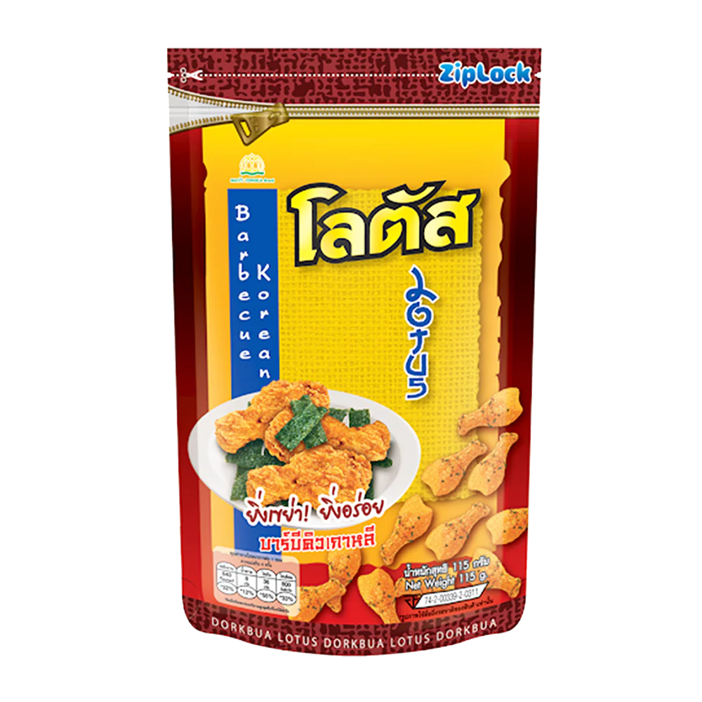Dorkbua Drumstick BBQ Korean & Seaweed 115g