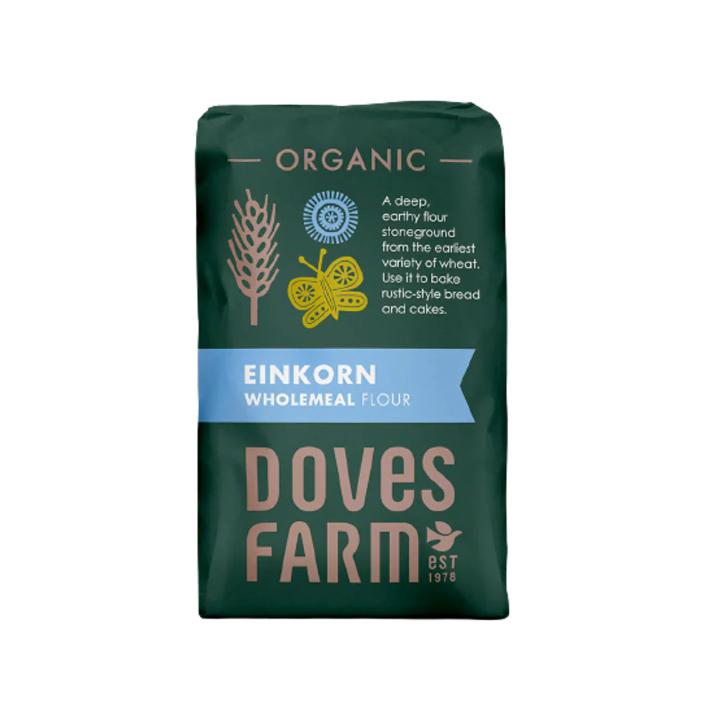 DOVES FARM Einkorn Wholemeal Flour (Stoneground) 1kg