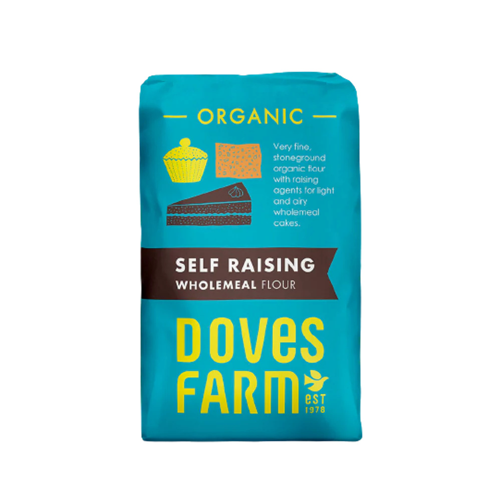 DOVES FARM Self Raising Wholemeal Flour (Stoneground) 1kg