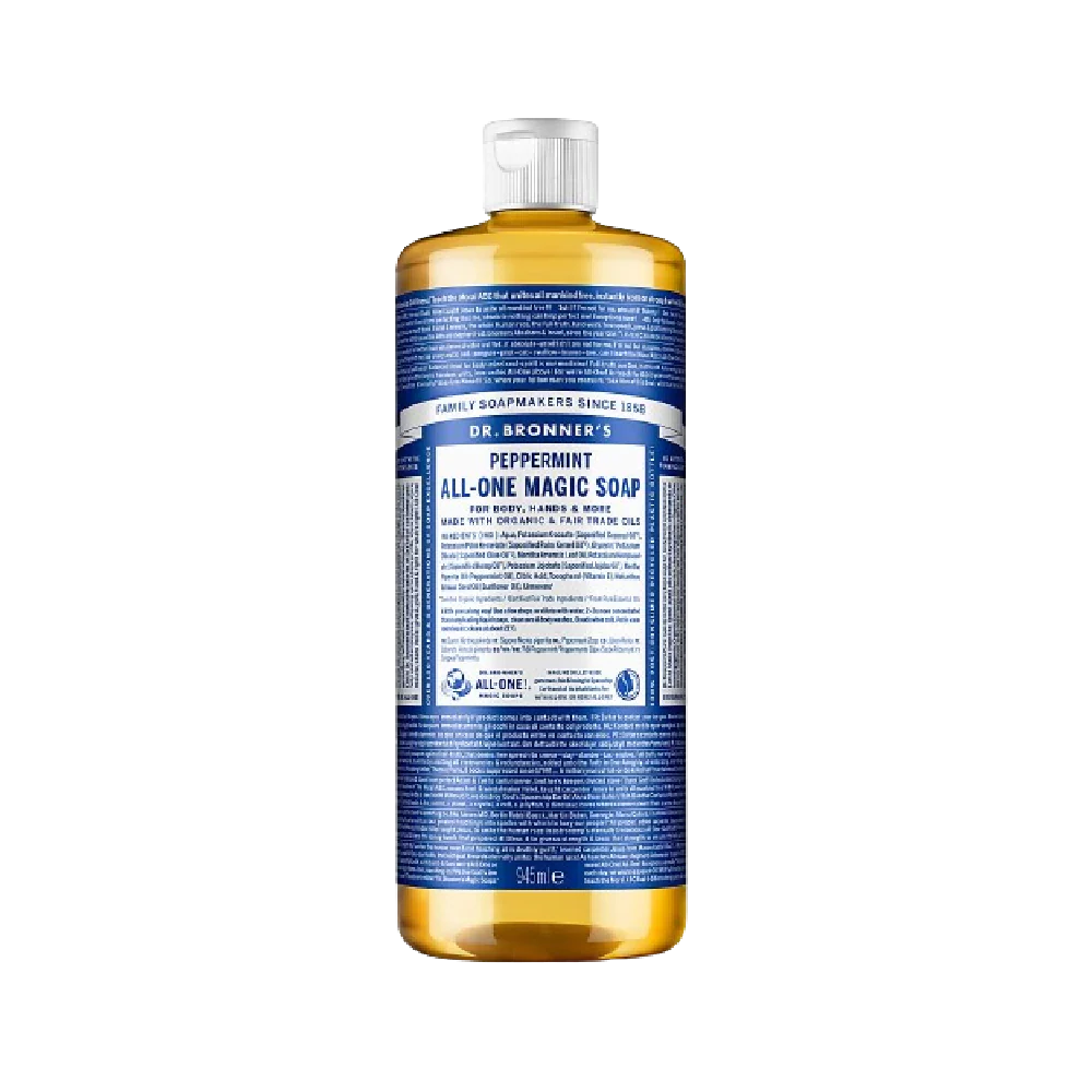 DR.BRONNER'S Peppermint Pure-Castile All Magic (18 in1) Liquid Soap 945ml