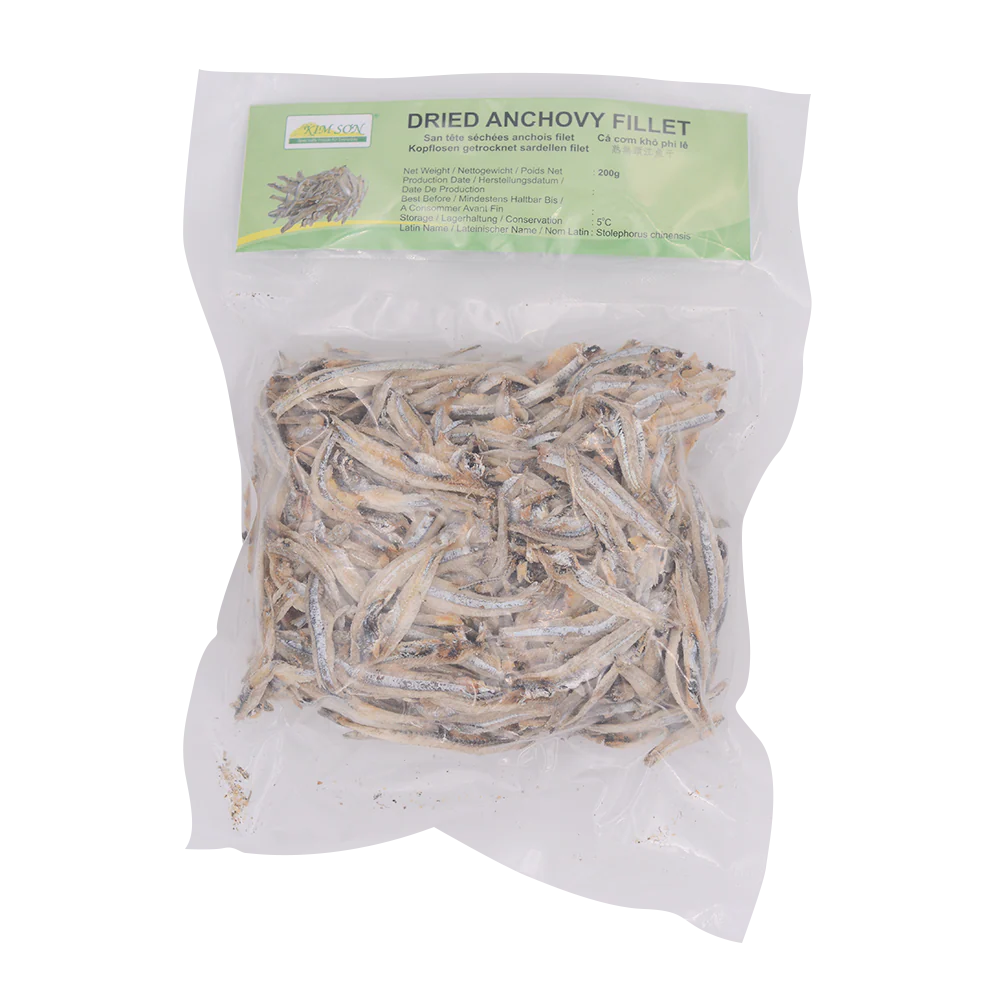 Kim Son Dried Anchovy Fillet 200g (Frozen)