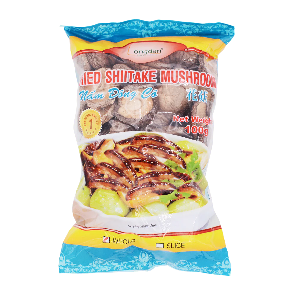 Longdan Dried Shiitake Mushroom 100g