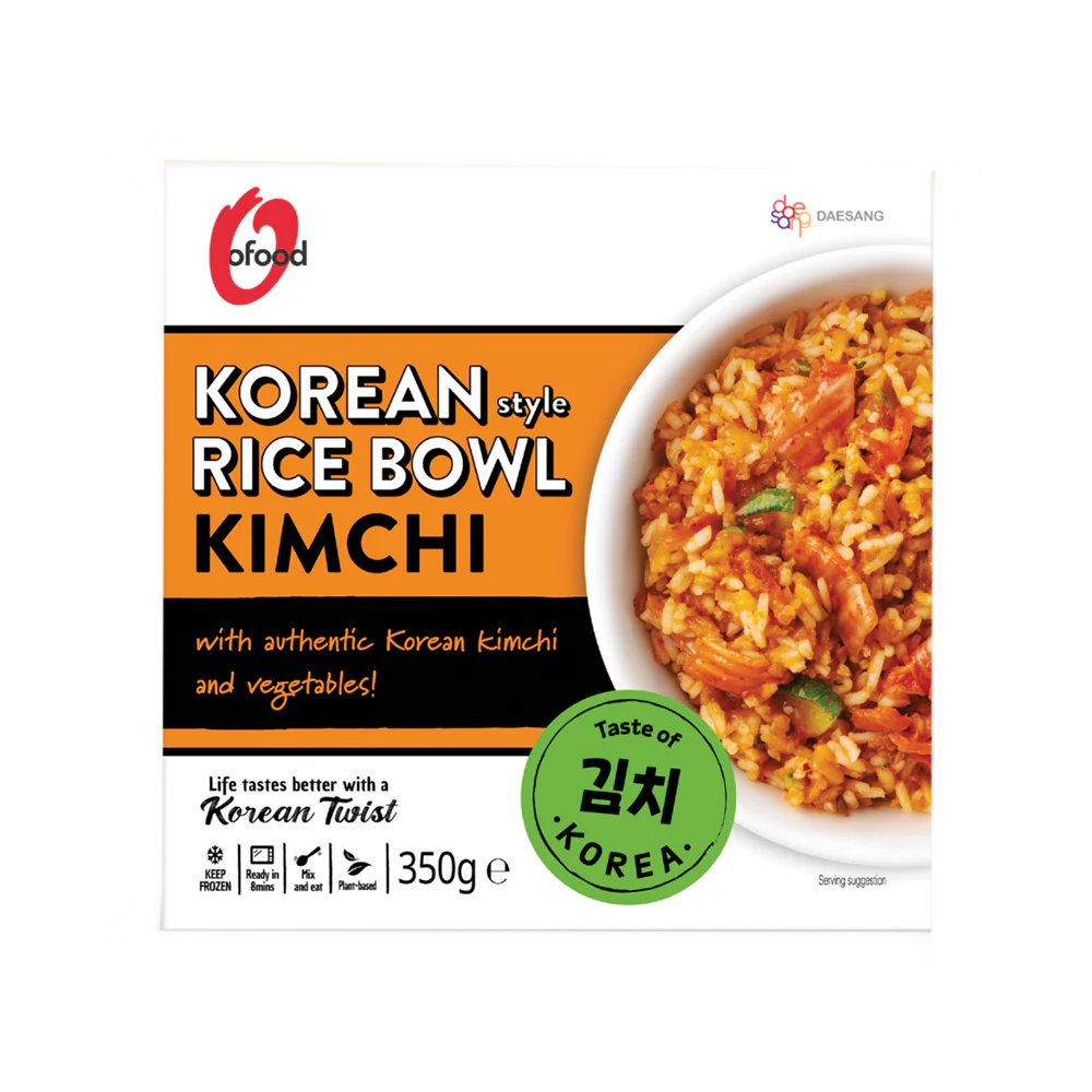 DS O'FOOD Korean Style Rice Bowl Kimchi 350g (Frozen)