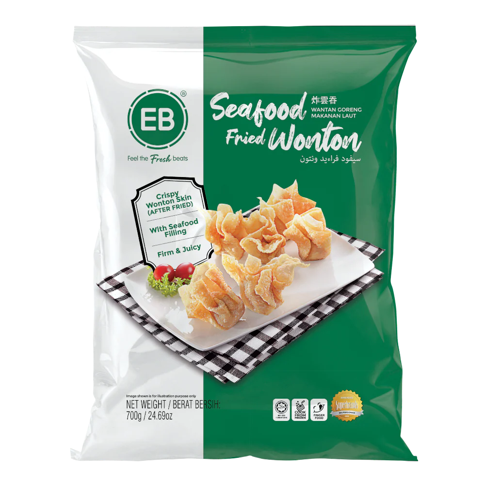 EB Seafood Fried Wonton 700g (Frozen)