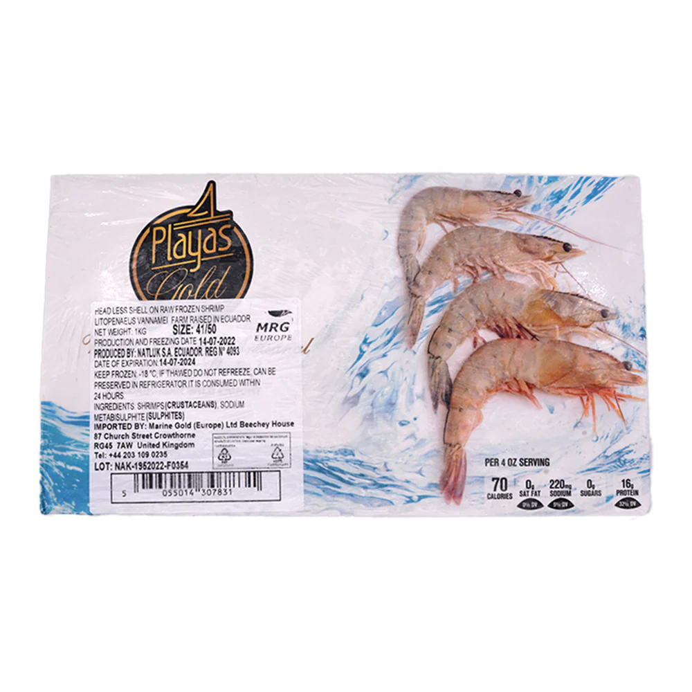 Ecuador HLSO 41/50 1kg net (Frozen)