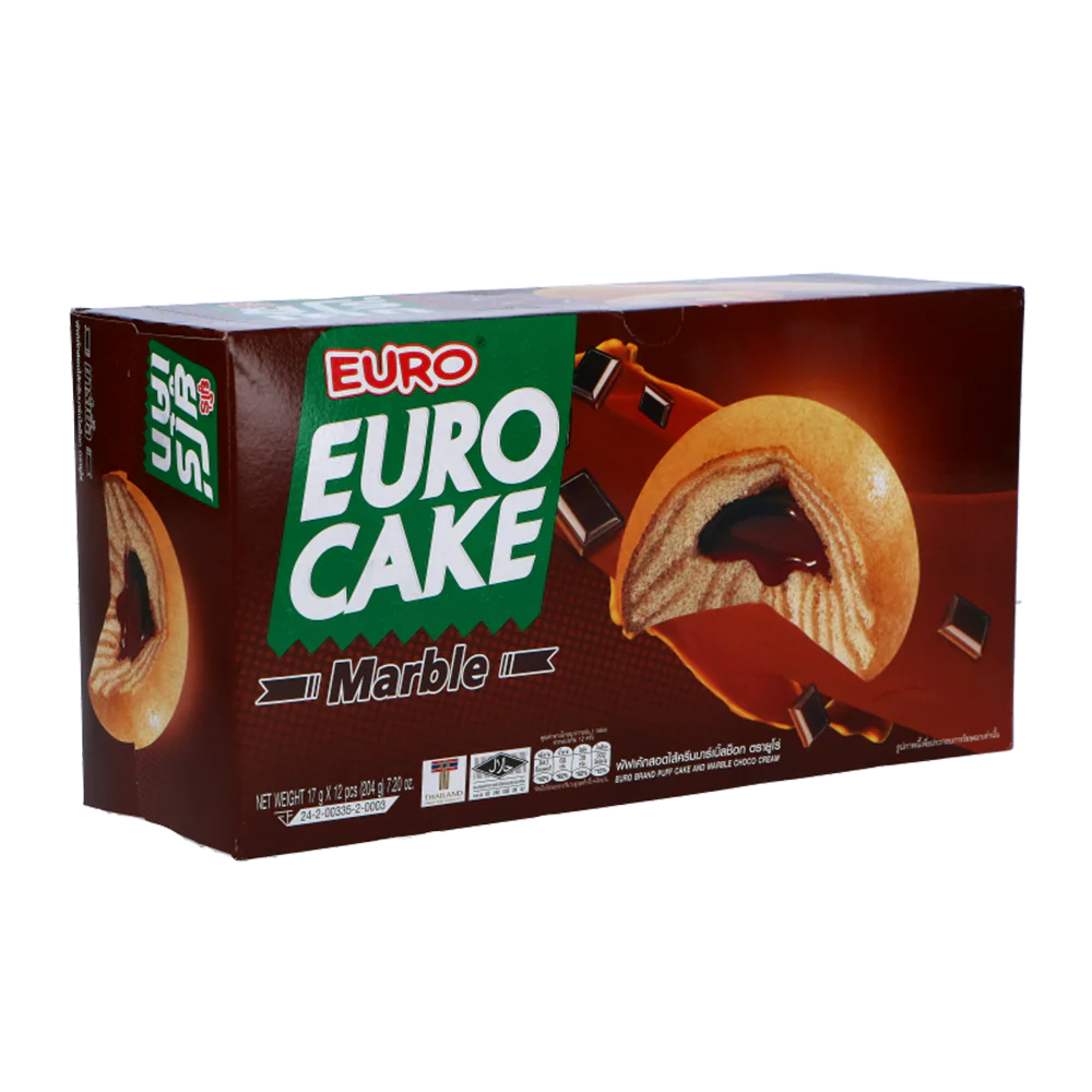 Euro Brand Marble (Cocoa) Cake 17gx12