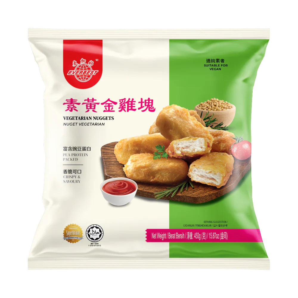 EVERBEST Vegetarian Nuggets 450g (Frozen)