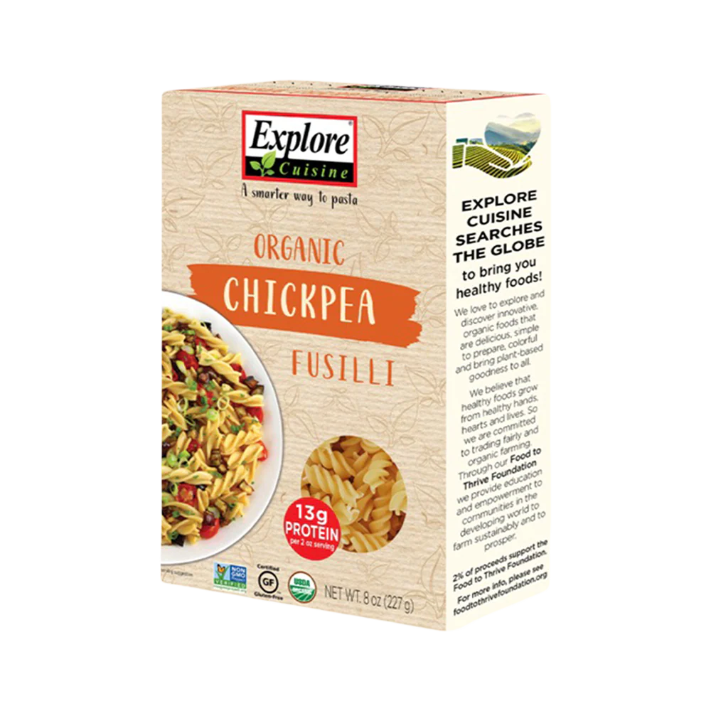 EXPLORE CUISINE Chickpea Fusilli 250g