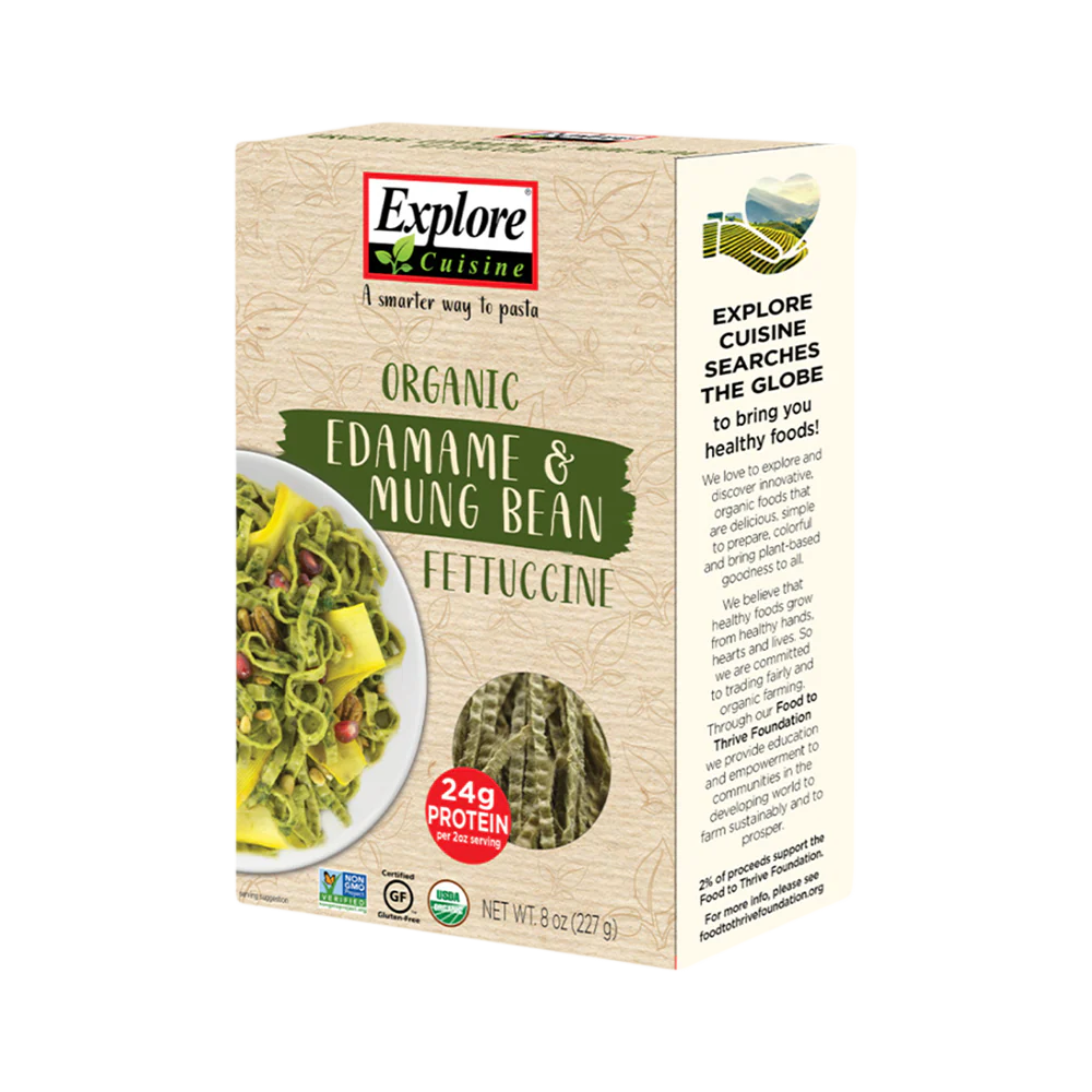 EXPLORE CUISINE Edamame & Mung Bean Fettuccine 200g