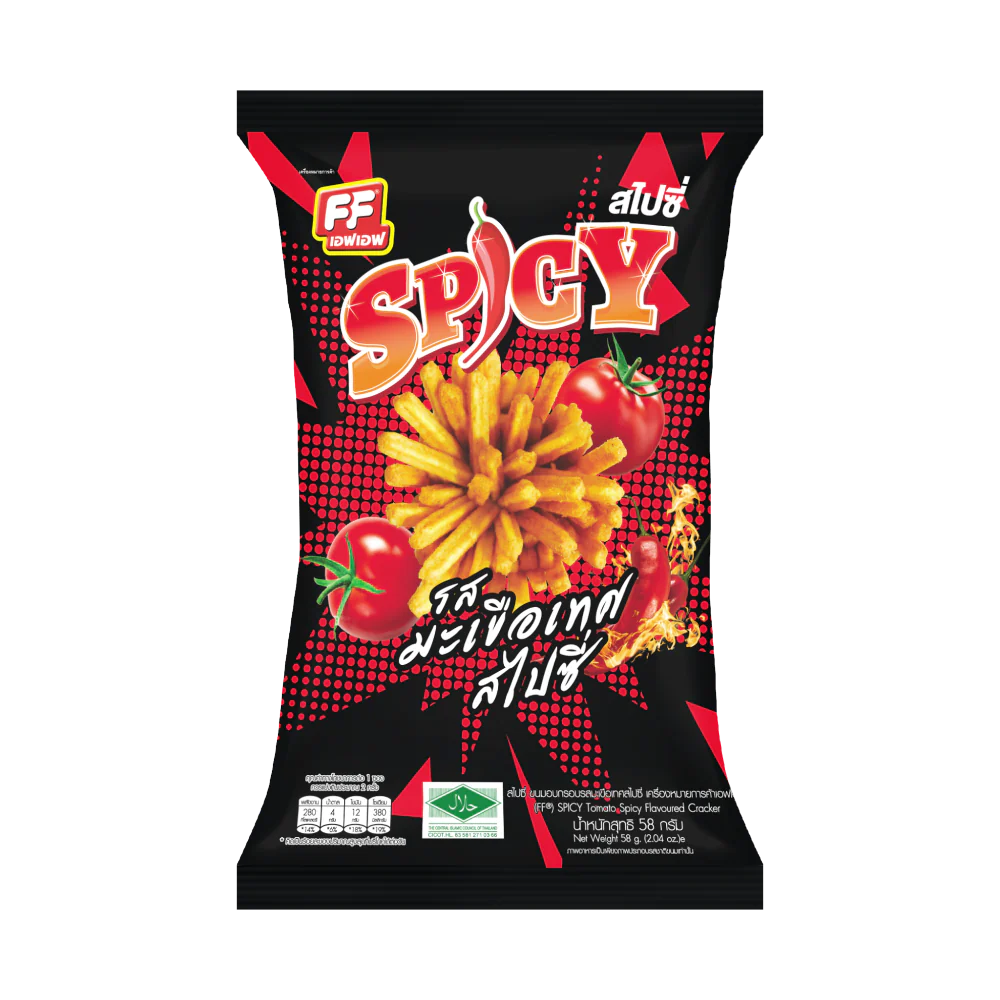 FASHION FOOD Spicy Tomato Spicy Flavoured 58g