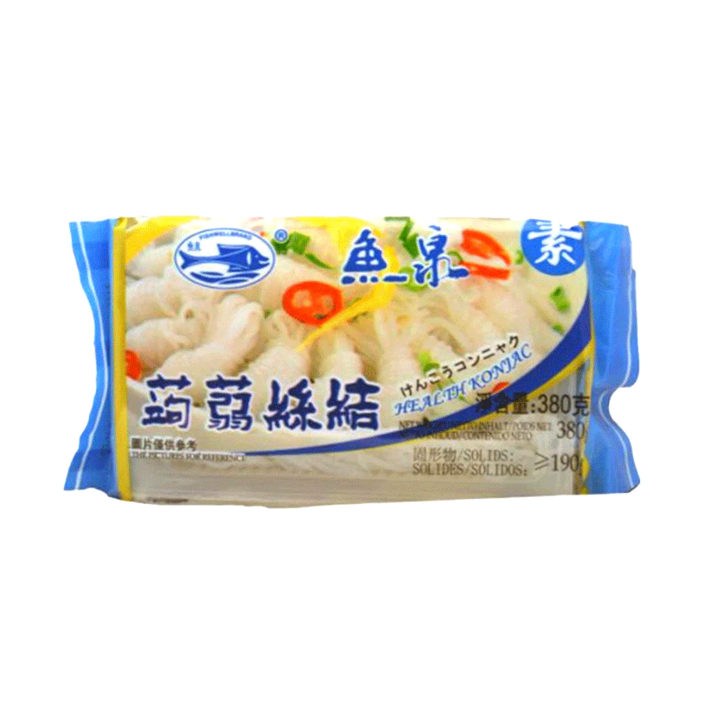 FISHWELL Konnyaku Noodle (Knot) 380g