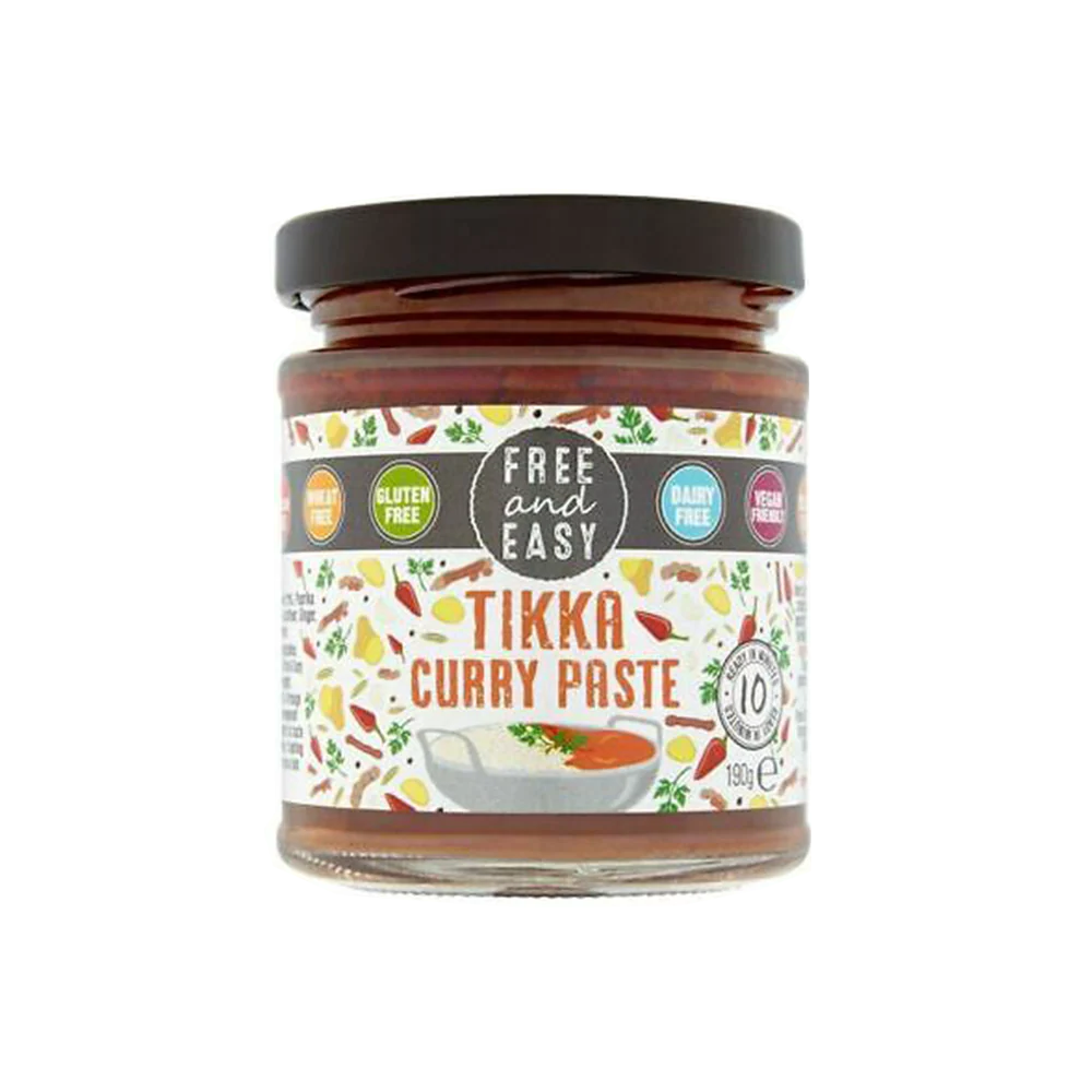 FREE AND EASY Tikka Curry Paste 190g