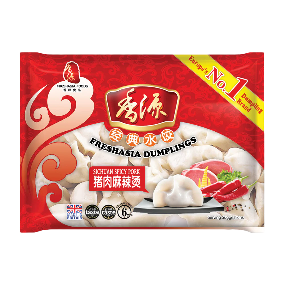 FRESHASIA Hot & Spicy Pork Dumplings 400g