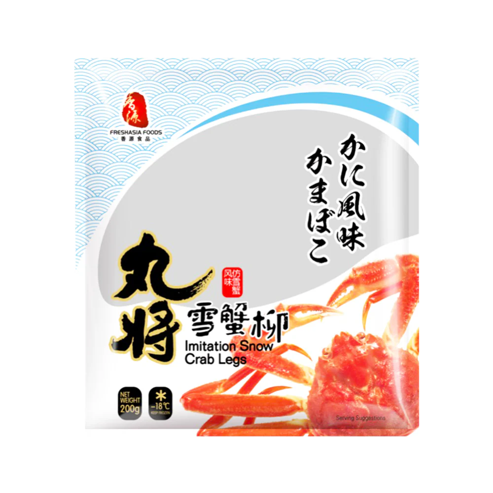 FRESHASIA WAN JIANG Imitation Snow Crab Legs 200g (Frozen)