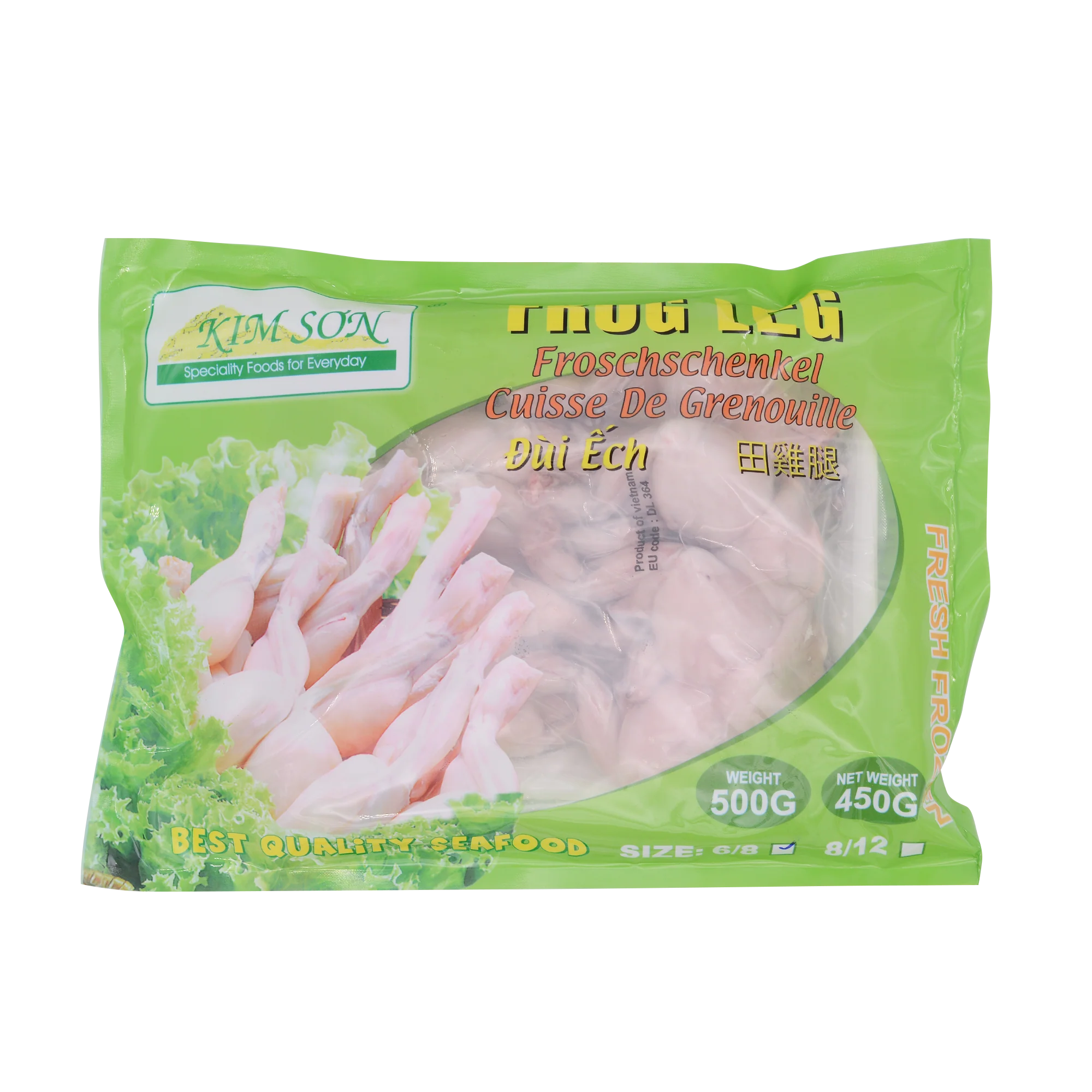 Kimson Frog Legs 500g (Frozen)