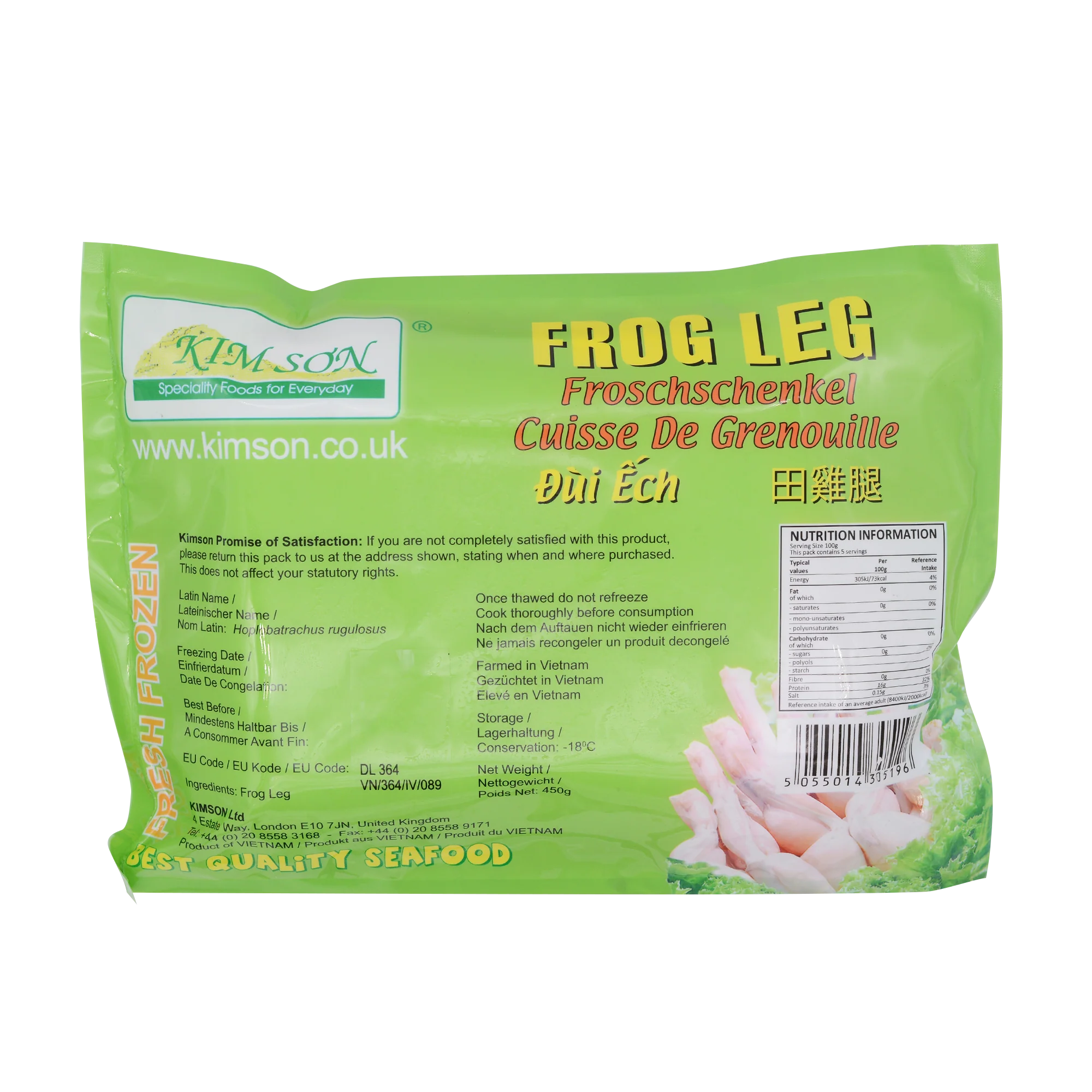 Kimson Frog Legs 500g (Frozen) - Image 2