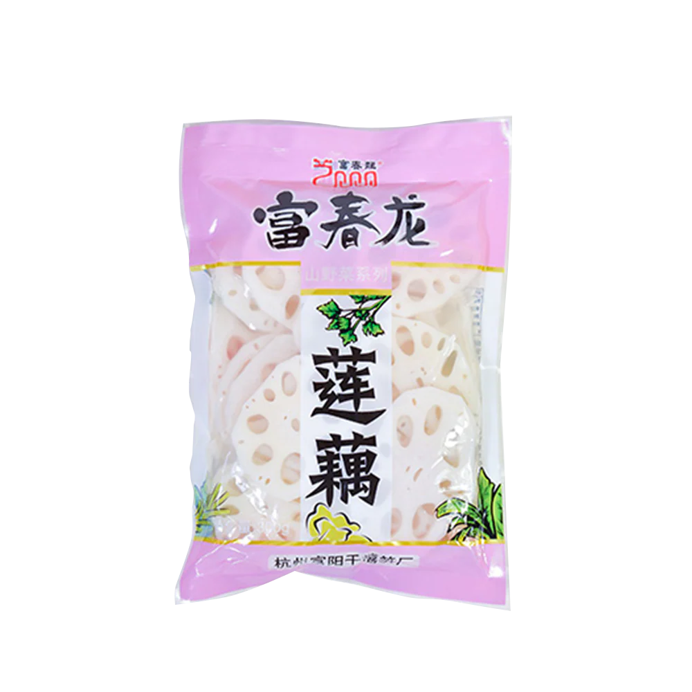 FUCHUNLONG Clear Water Lotus Root Slices 500g