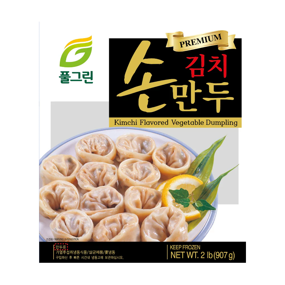 FULGREEN Kimchi Dumpling (Sonmandu) 907g (Frozen)