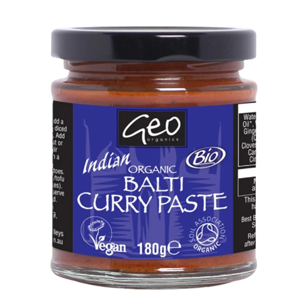 GEO ORGANICS Balti Paste 180g