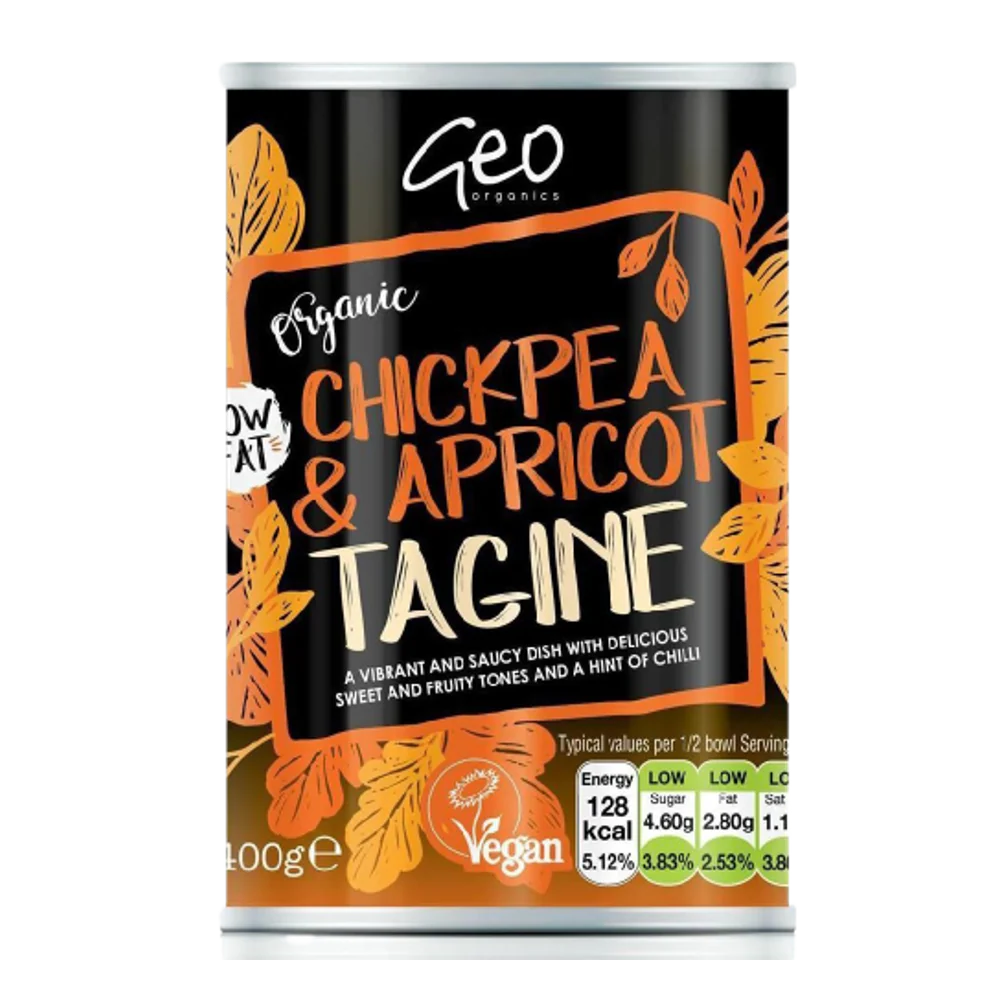 GEO ORGANICS Chickpea & Apricot Tagine 400g